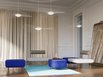 VERTIGO NOVA - Glass-fibre pendant lamp by Petite Friture - view 3